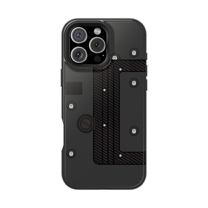 Black K Series Engine Phone Case