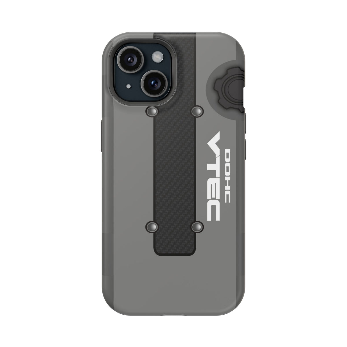 Gray B Series Engine Phone Case