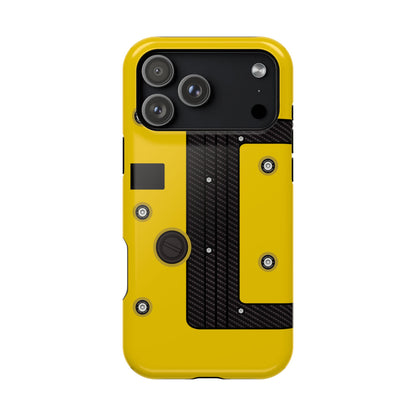 Yellow K Series Engine Phone Case