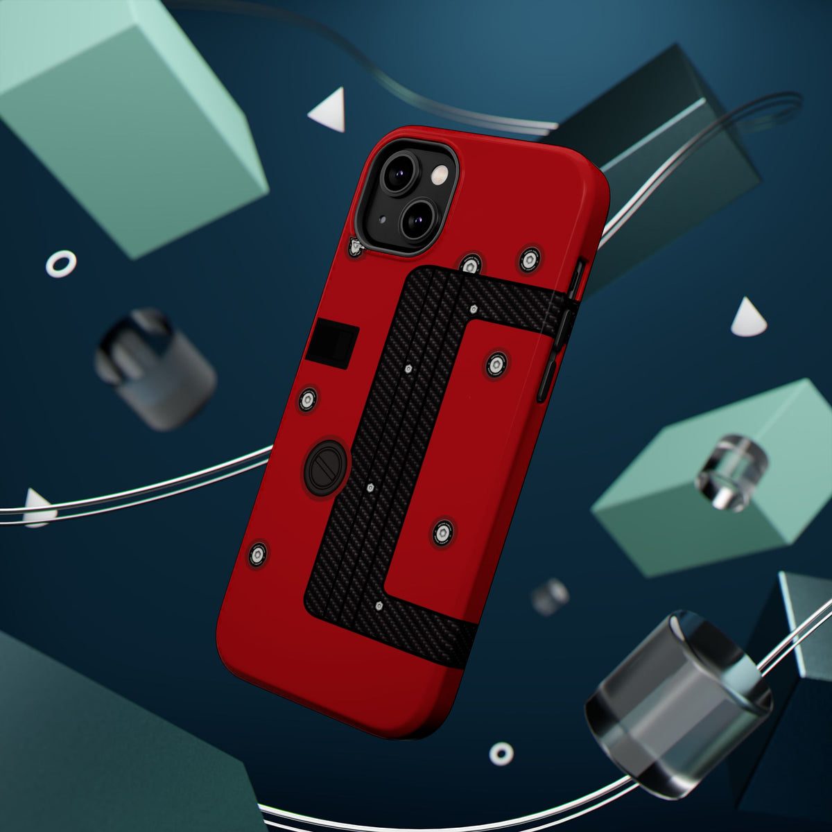 Red K Series Engine Phone Case