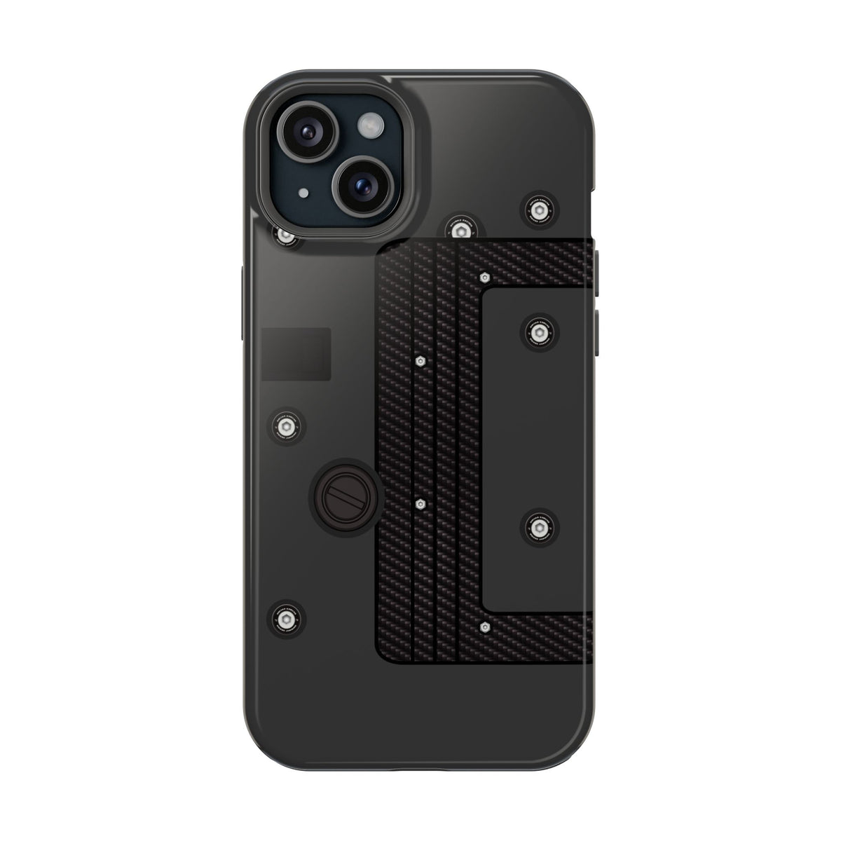 Black K Series Engine Phone Case