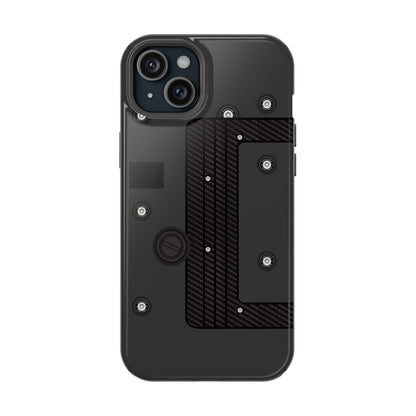 Black K Series Engine Phone Case