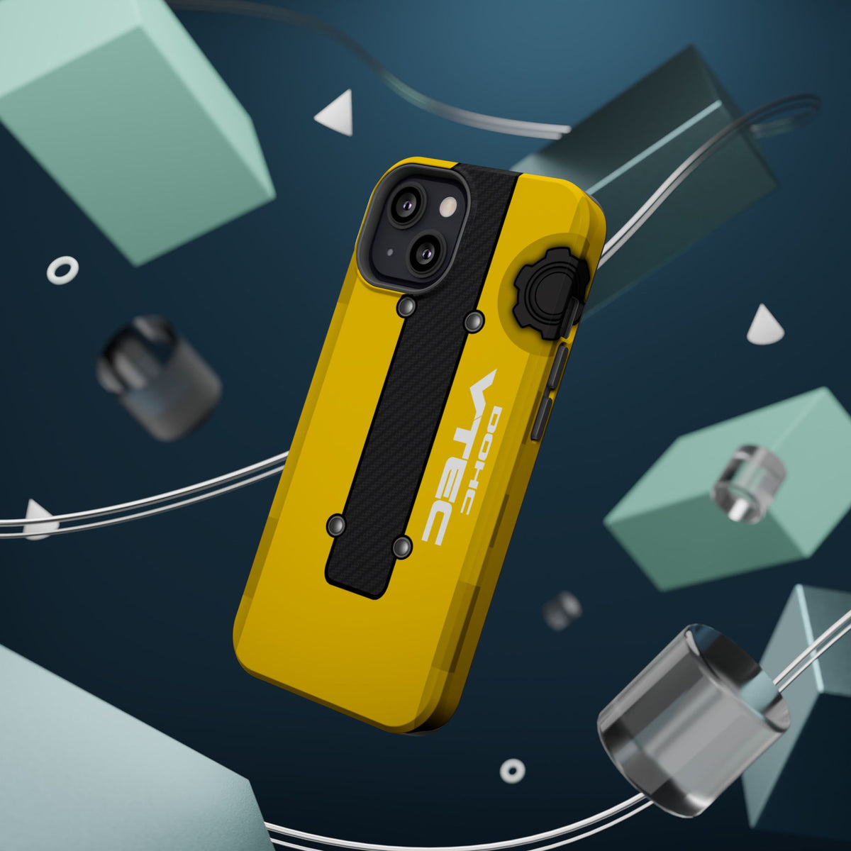 Yellow B Series Engine Phone Case