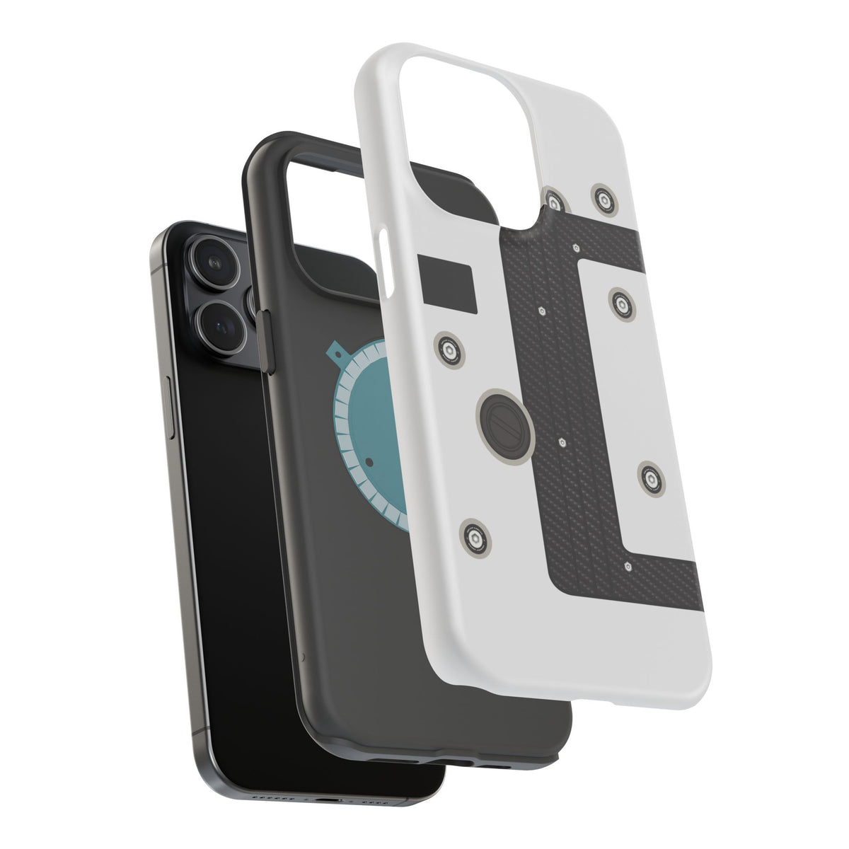 White K Series Engine Phone Case
