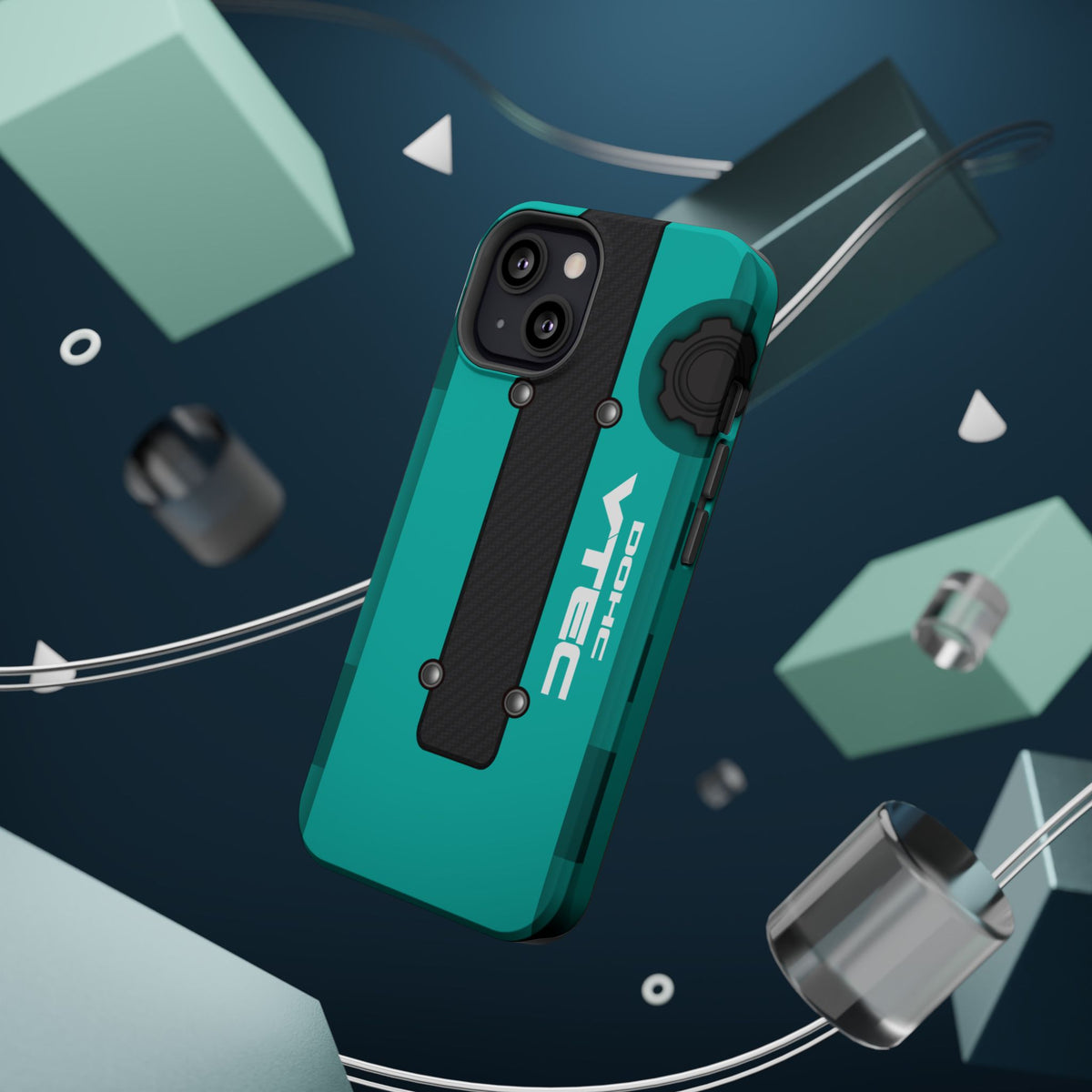 Teal B Series Engine Phone Case