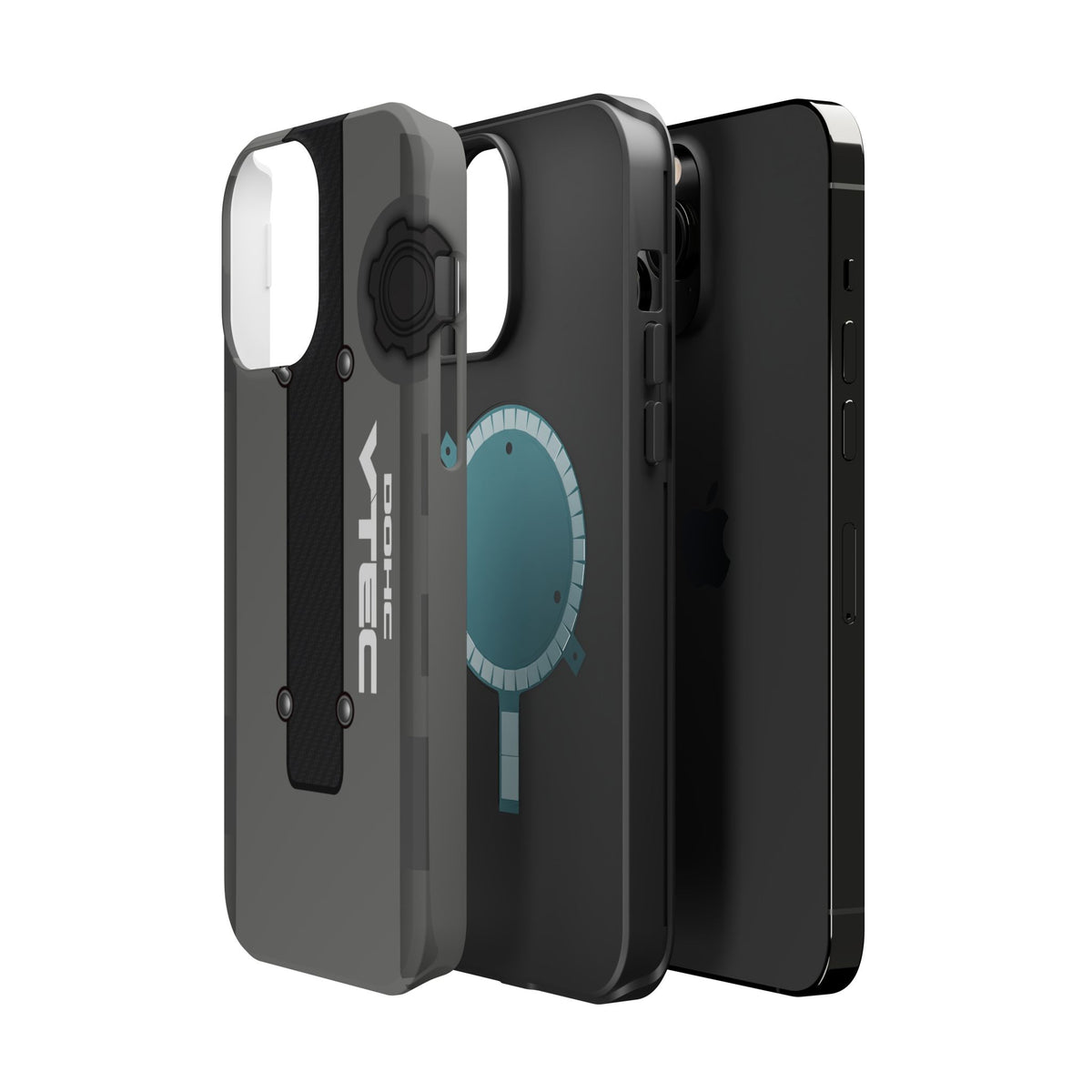 Gray B Series Engine Phone Case