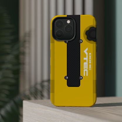 Yellow B Series Engine Phone Case