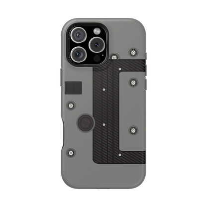 Gray K Series Engine Phone Case