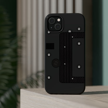 Black K Series Engine Phone Case