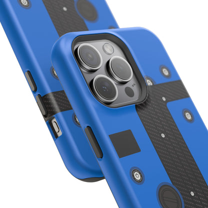 Blue K Series Engine Phone Case