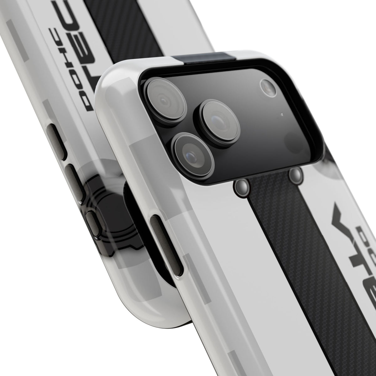 White B Series Engine Phone Case
