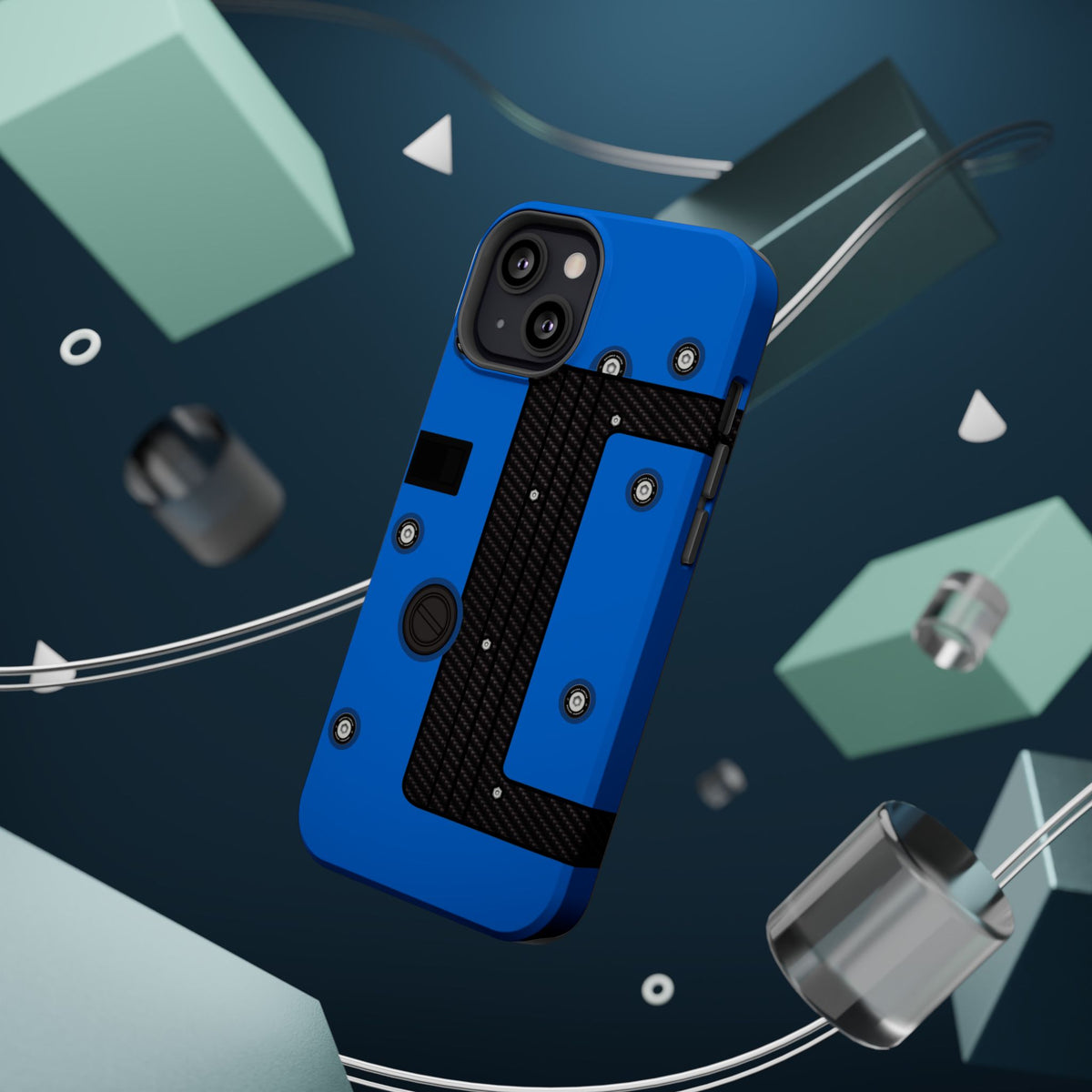 Blue K Series Engine Phone Case