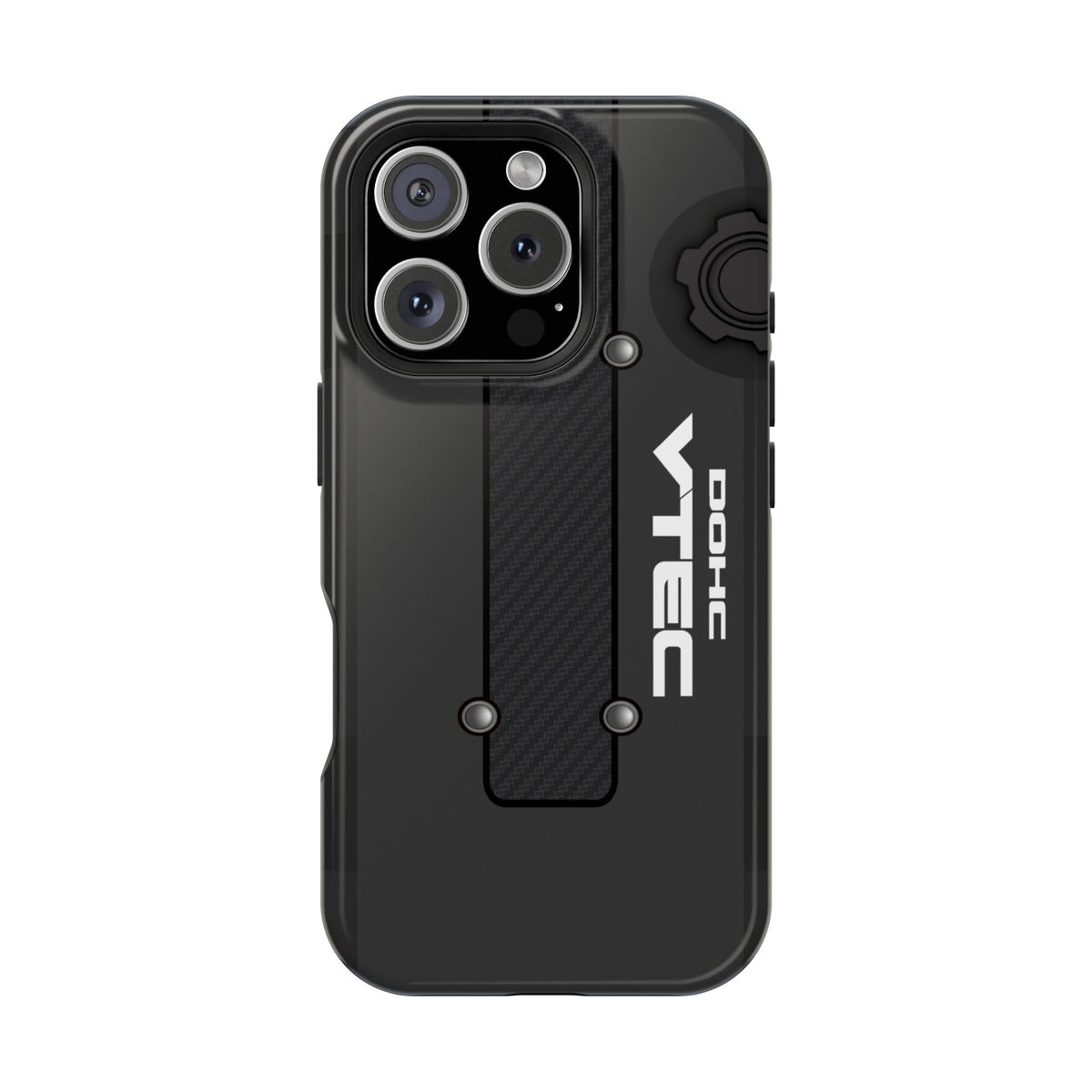 Black B Series Engine Phone Case