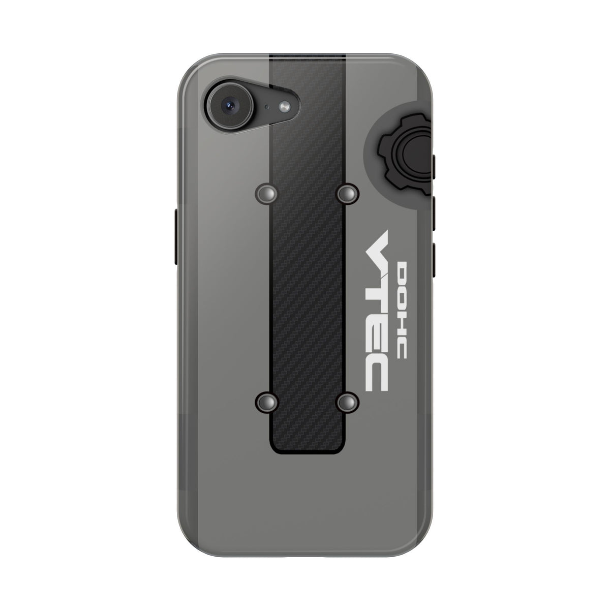 Gray B Series Engine Phone Case