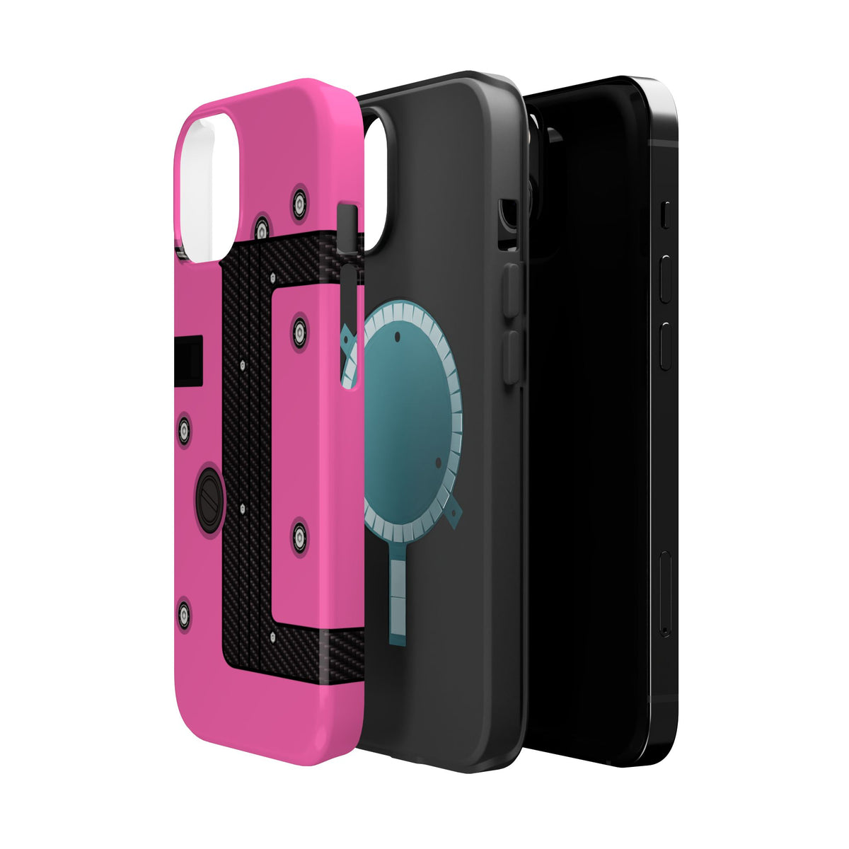 Pink K Series Engine Phone Case