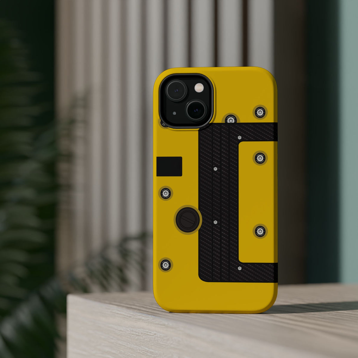 Yellow K Series Engine Phone Case