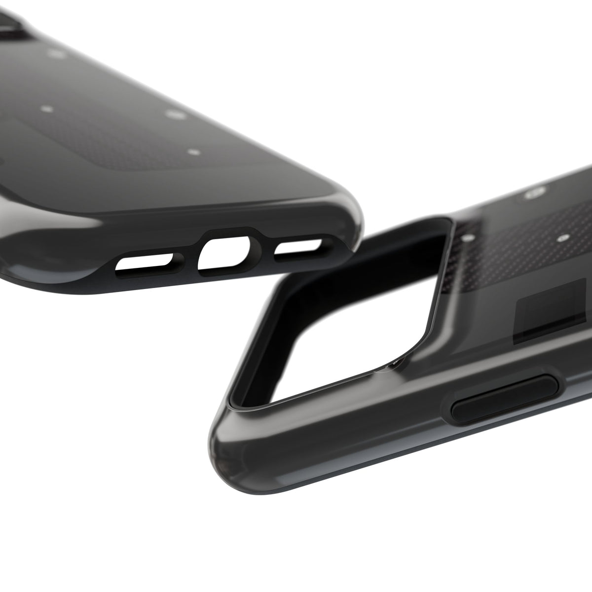 Black K Series Engine Phone Case