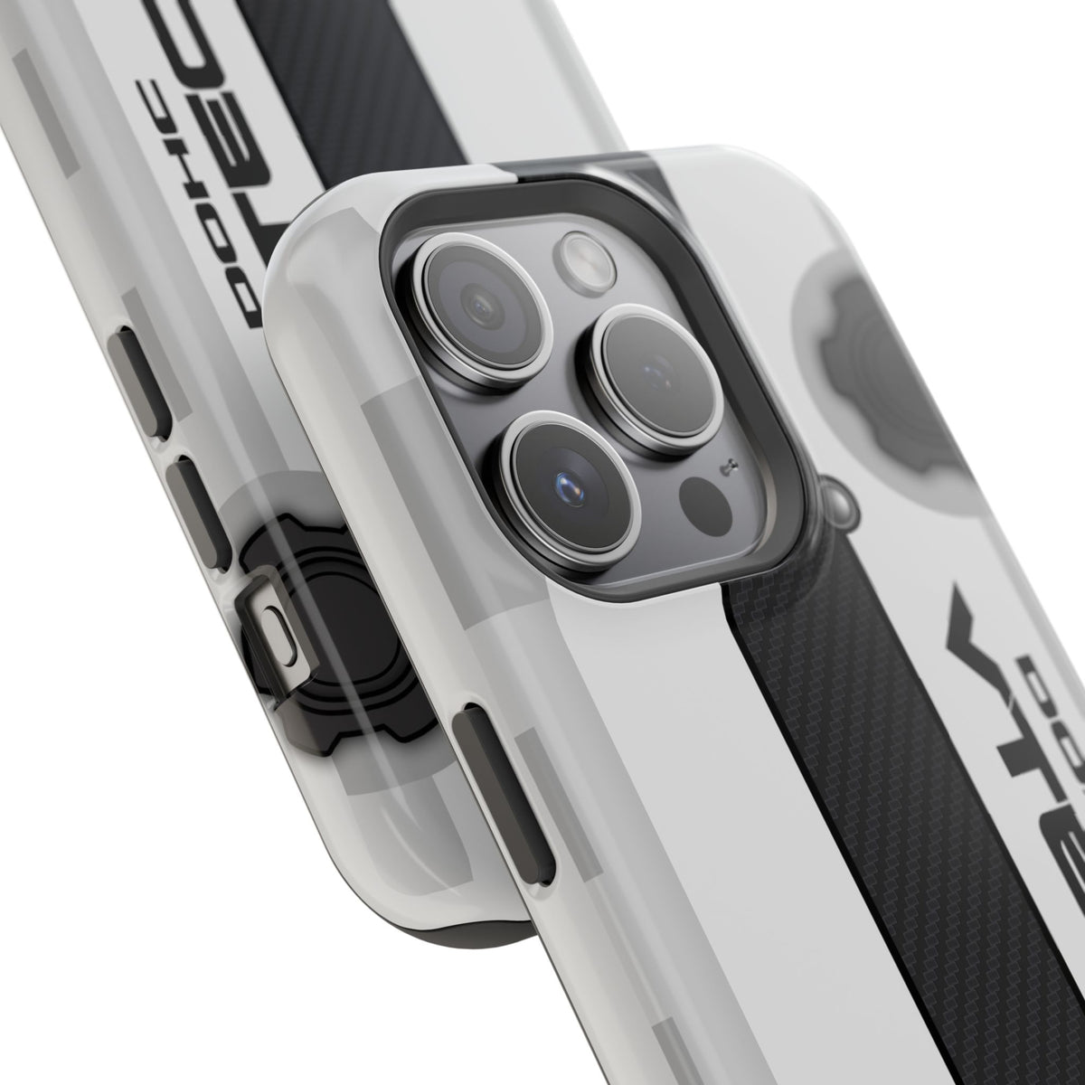 White B Series Engine Phone Case