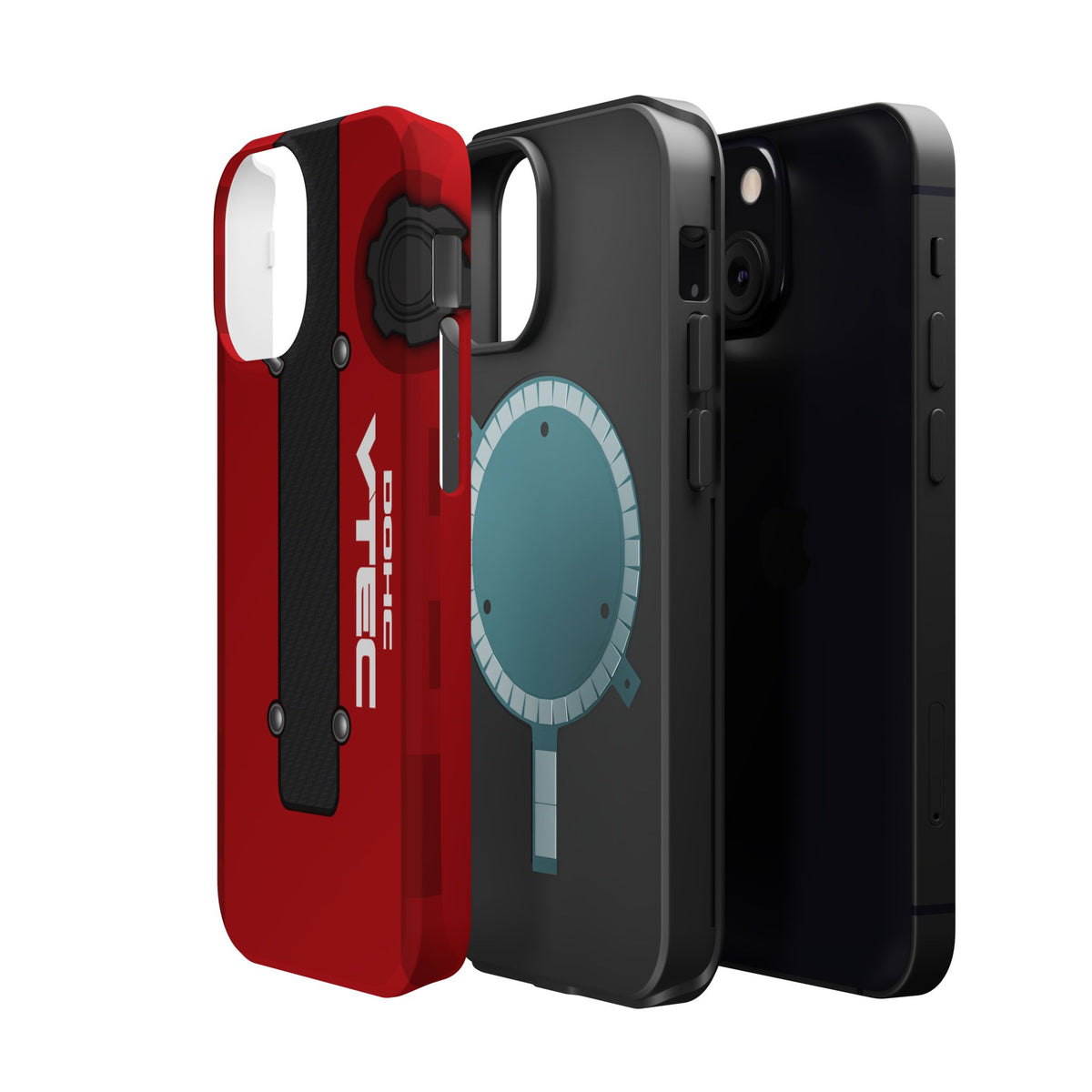 Red B Series Engine Phone Case