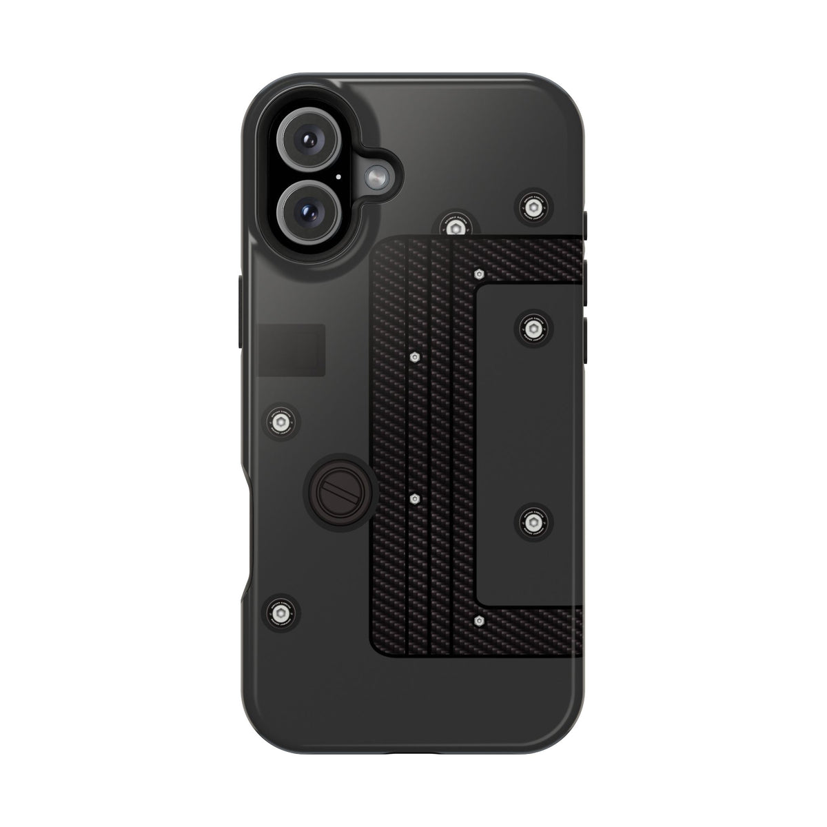 Black K Series Engine Phone Case