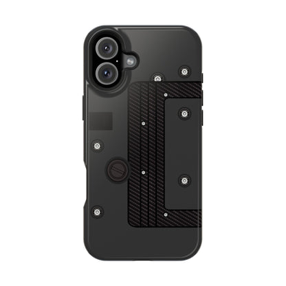 Black K Series Engine Phone Case