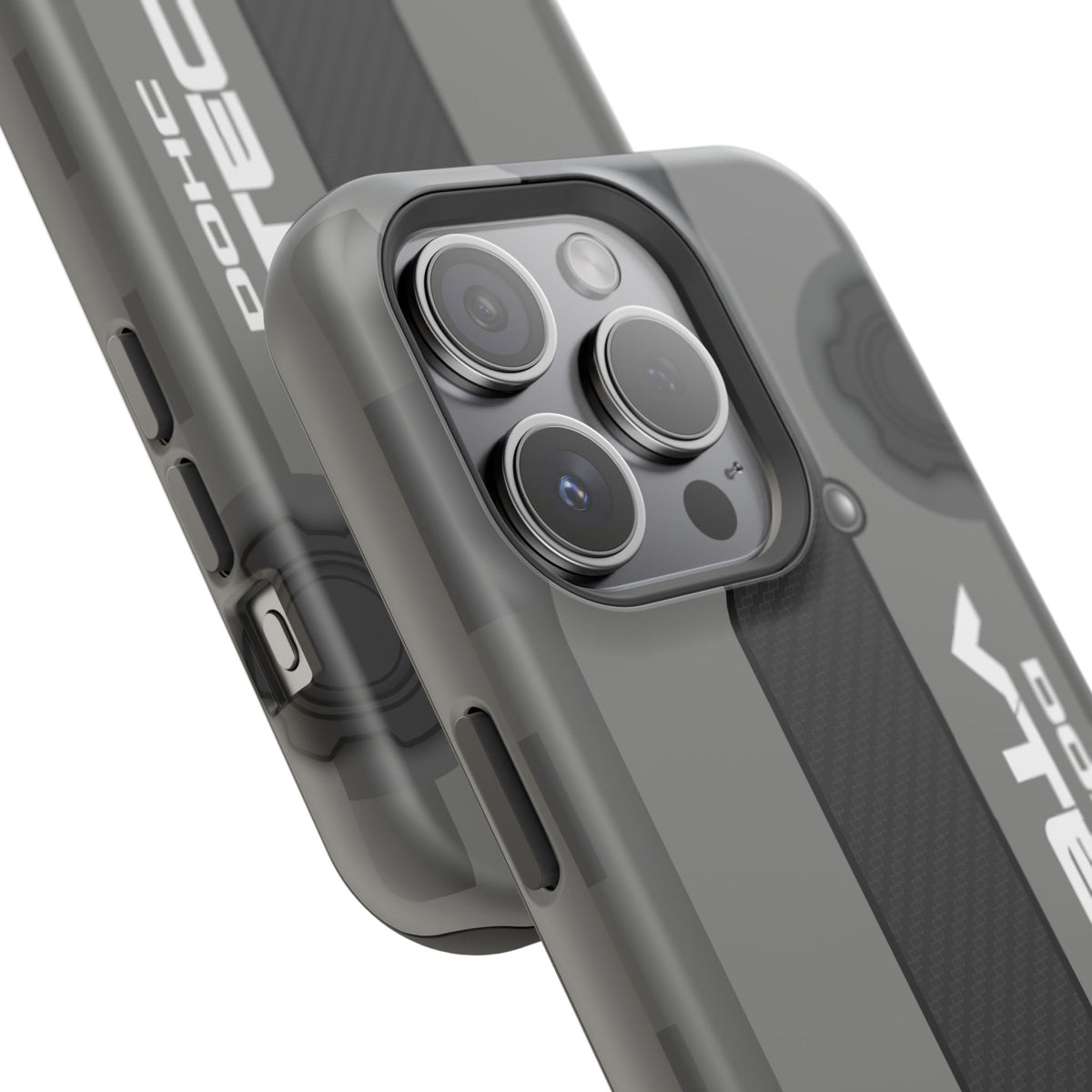 Gray B Series Engine Phone Case