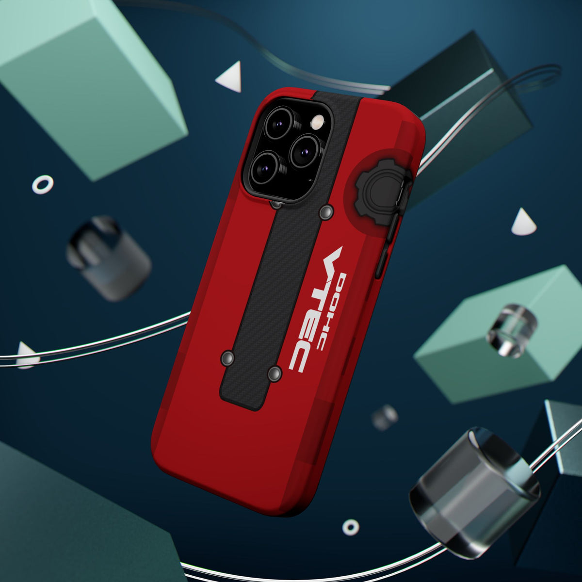 Red B Series Engine Phone Case