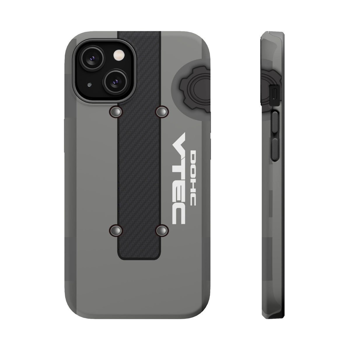 Gray B Series Engine Phone Case