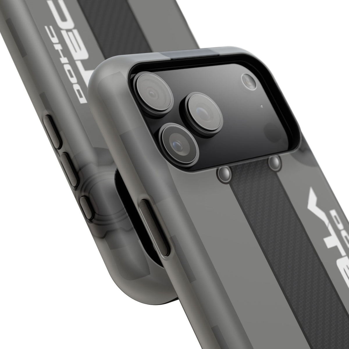 Gray B Series Engine Phone Case