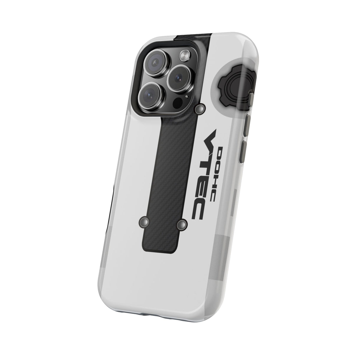 White B Series Engine Phone Case