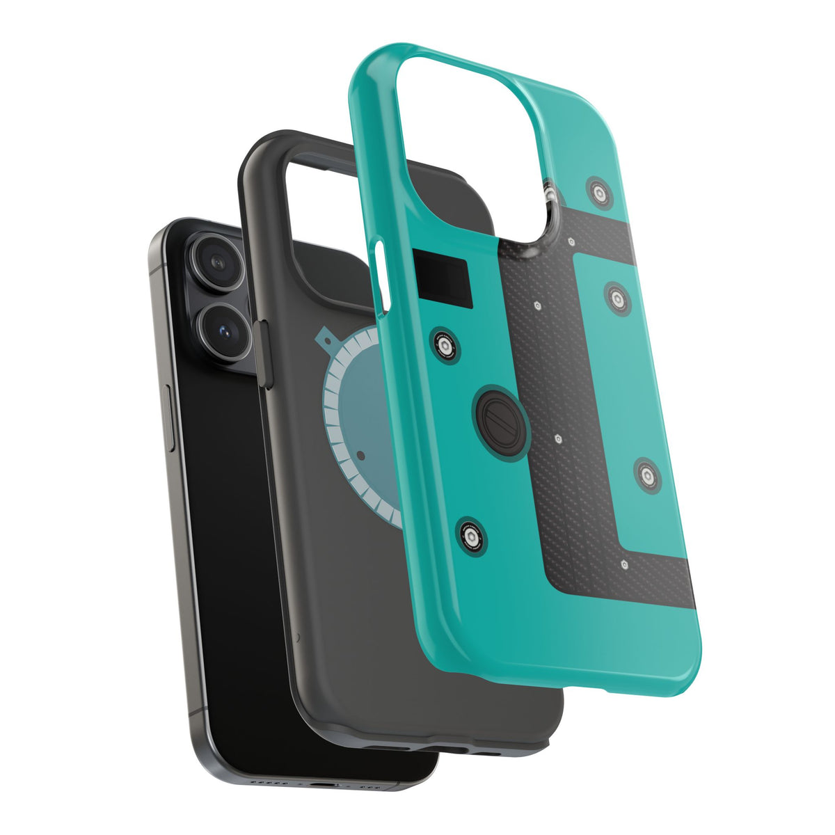 Teal K Series Engine Phone Case