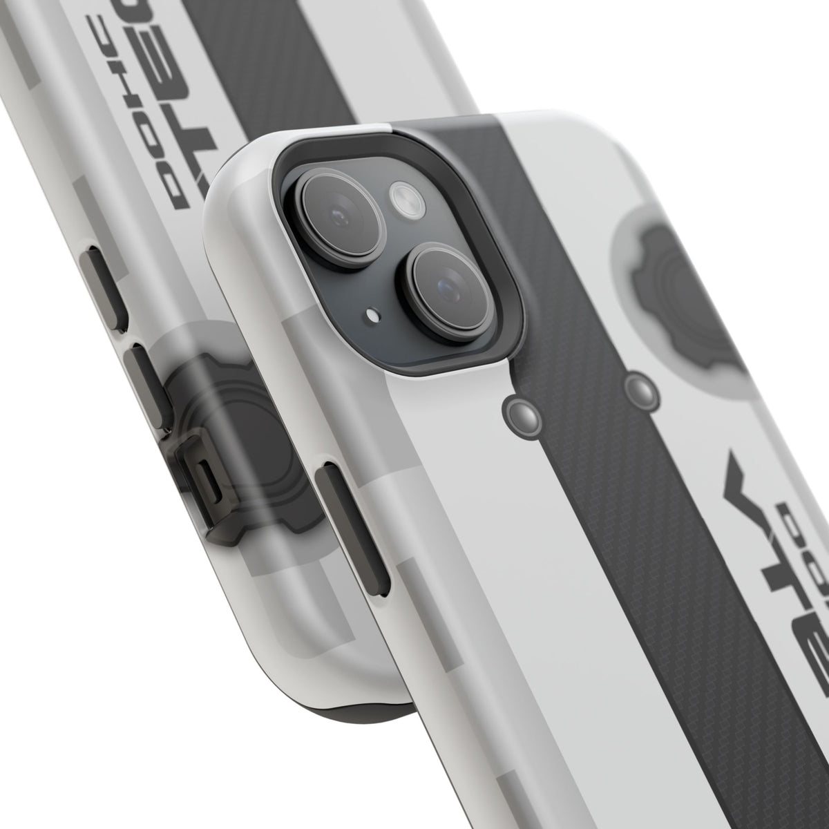 White B Series Engine Phone Case