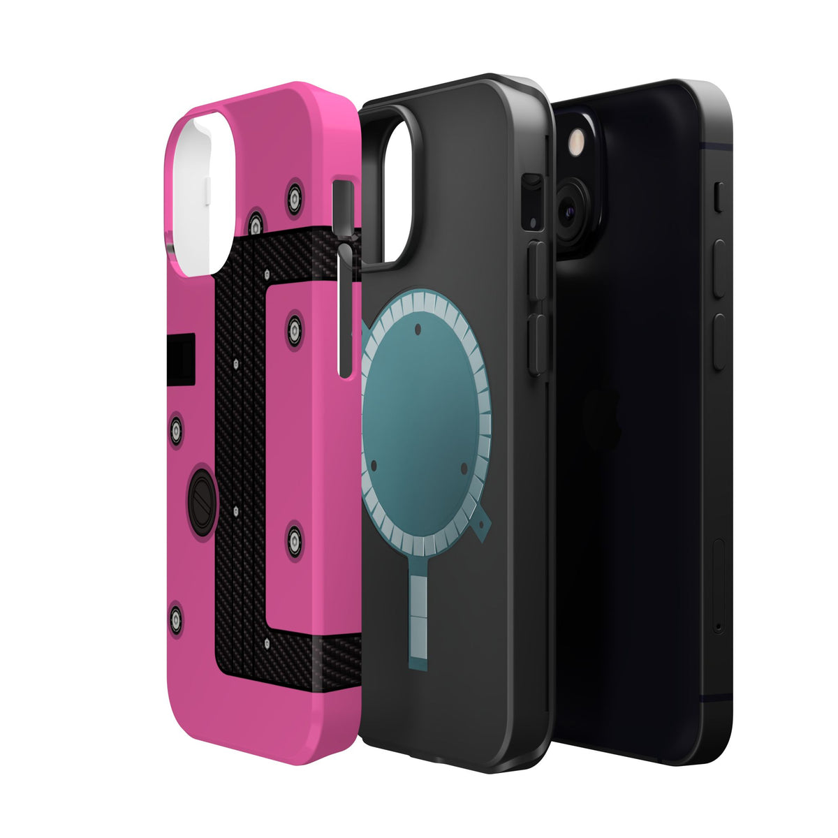 Pink K Series Engine Phone Case