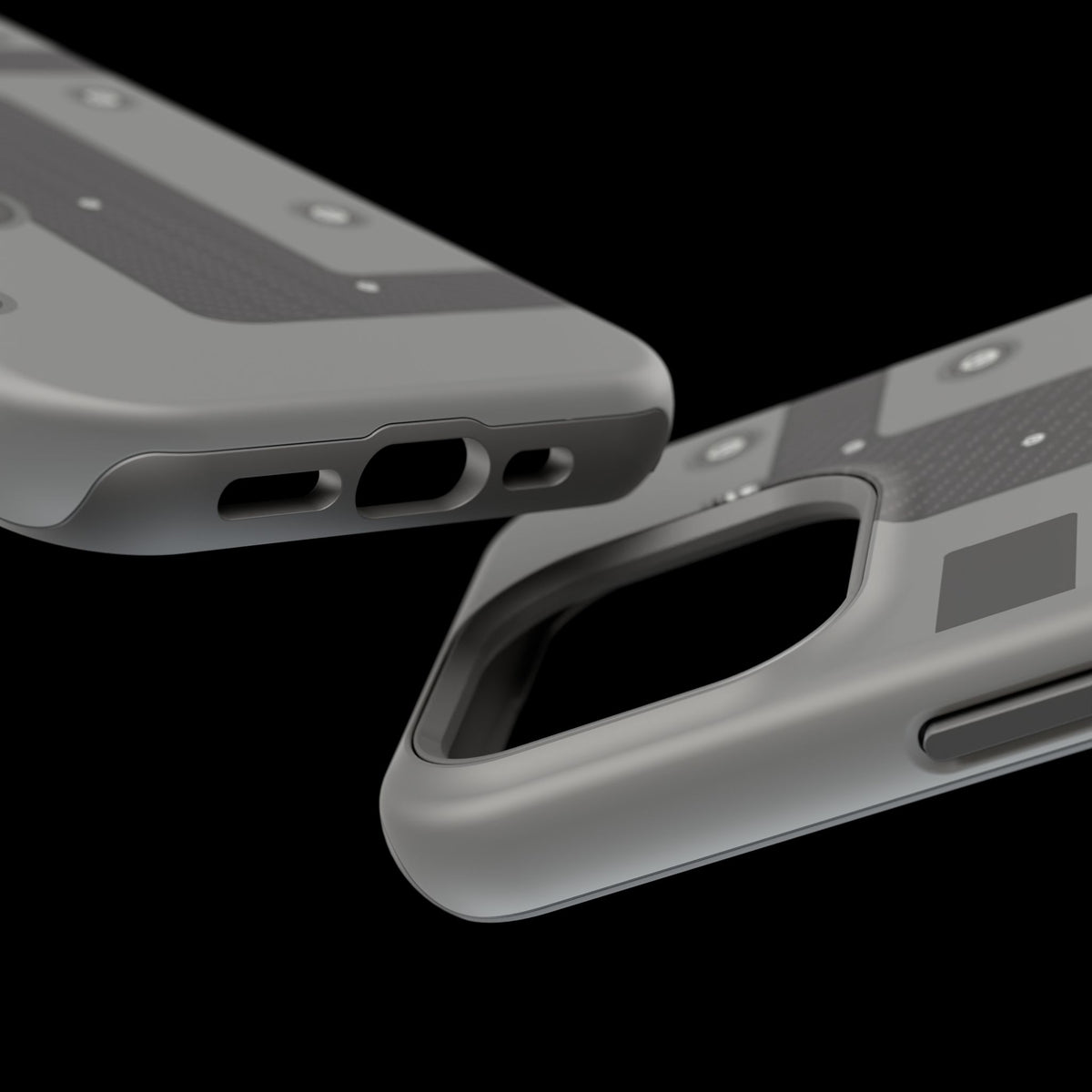 Gray K Series Engine Phone Case
