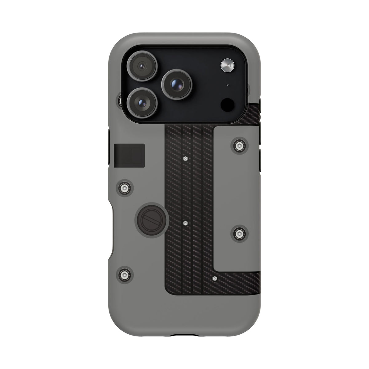 Gray K Series Engine Phone Case