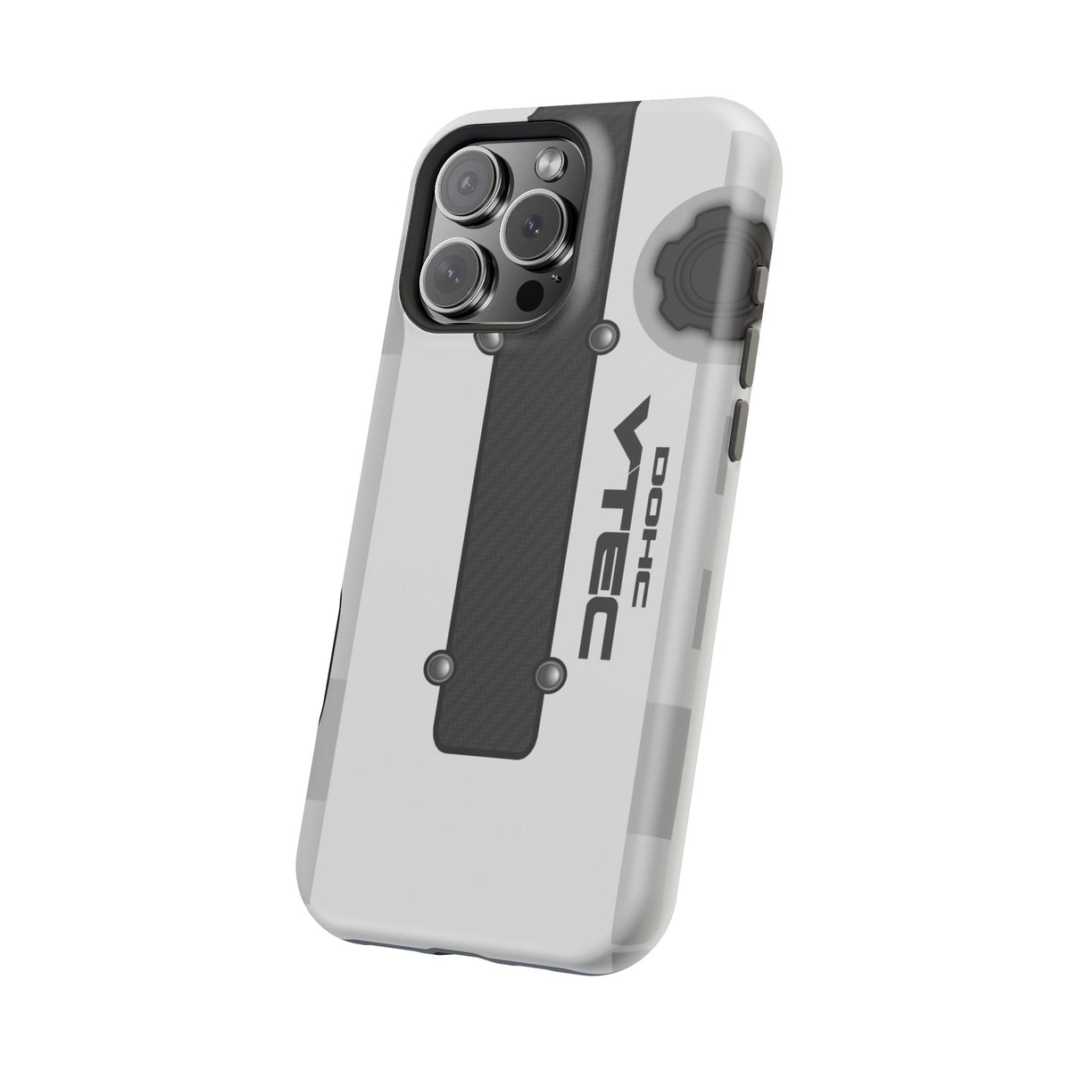 White B Series Engine Phone Case