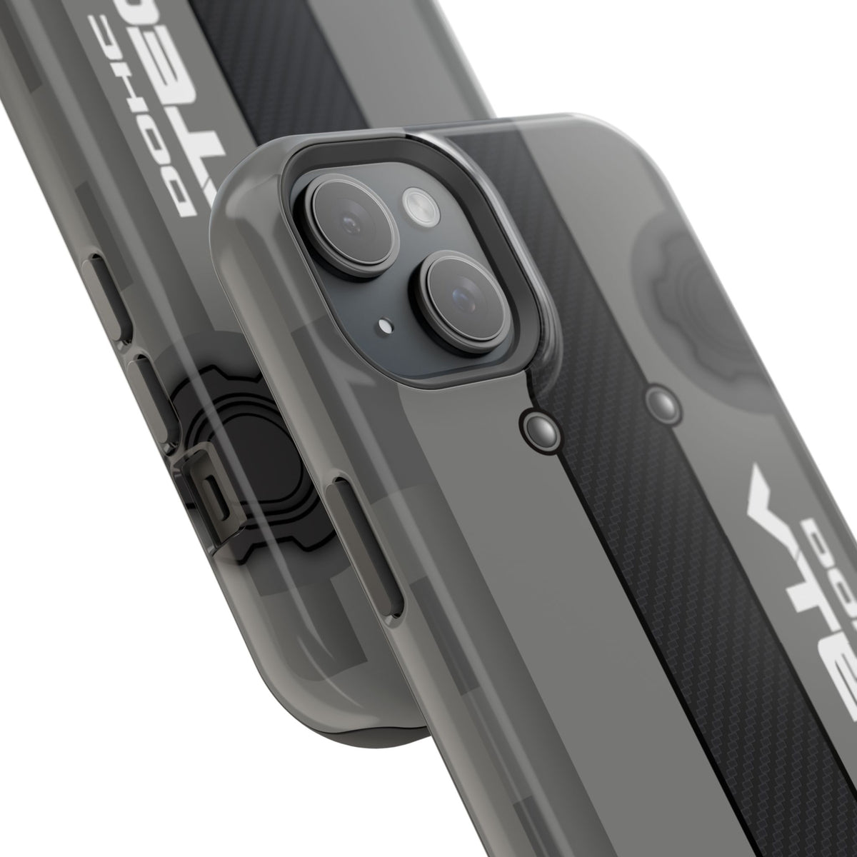 Gray B Series Engine Phone Case