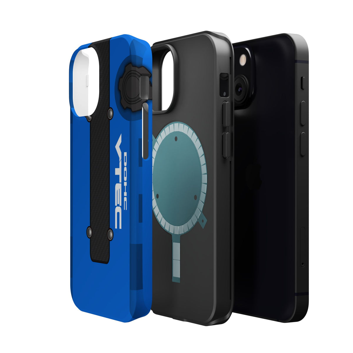 Blue B Series Engine Phone Case