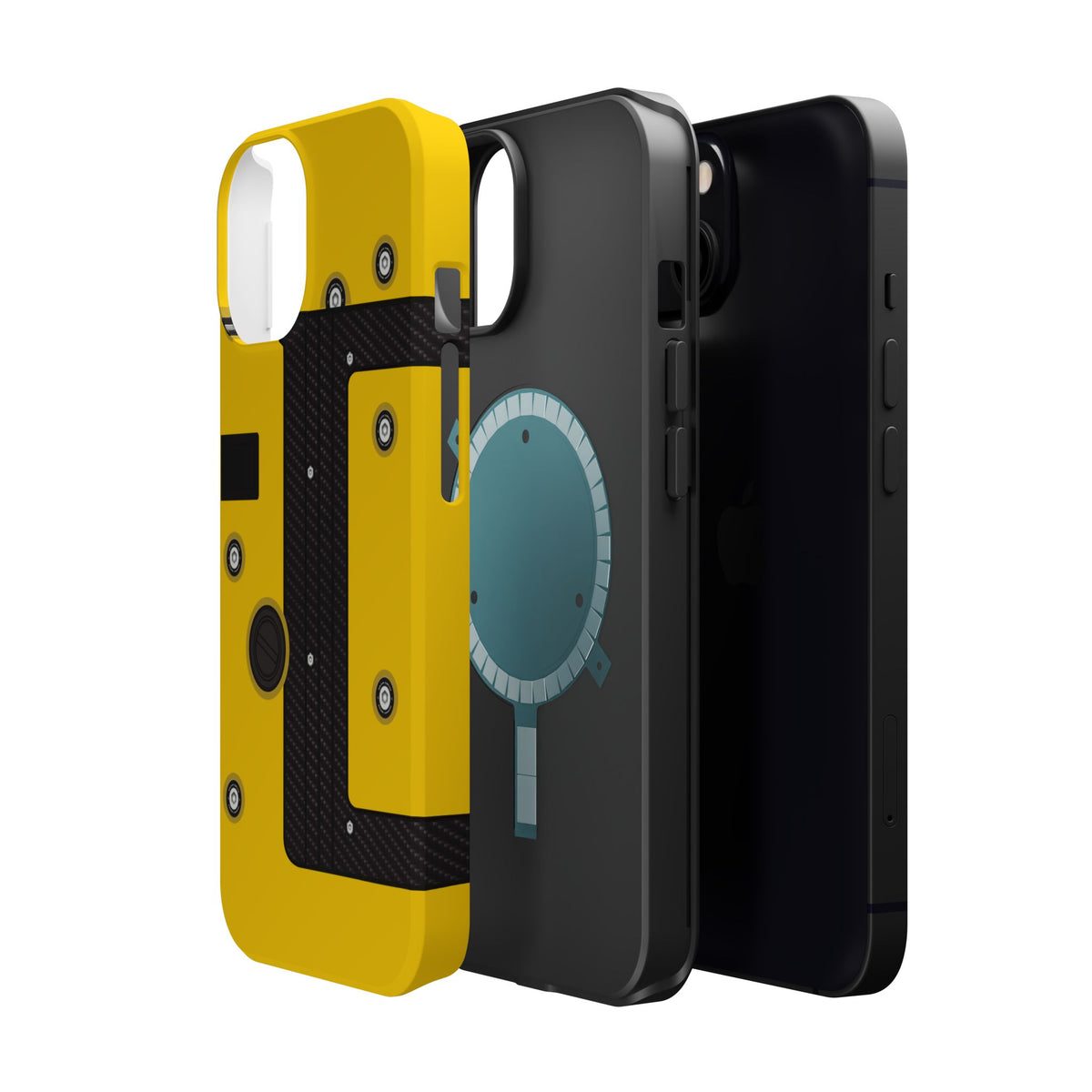 Yellow K Series Engine Phone Case