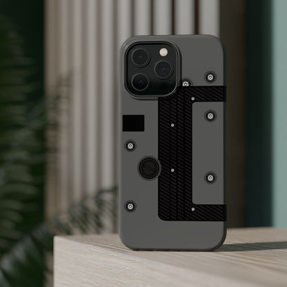 Gray K Series Engine Phone Case