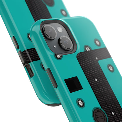 Teal K Series Engine Phone Case