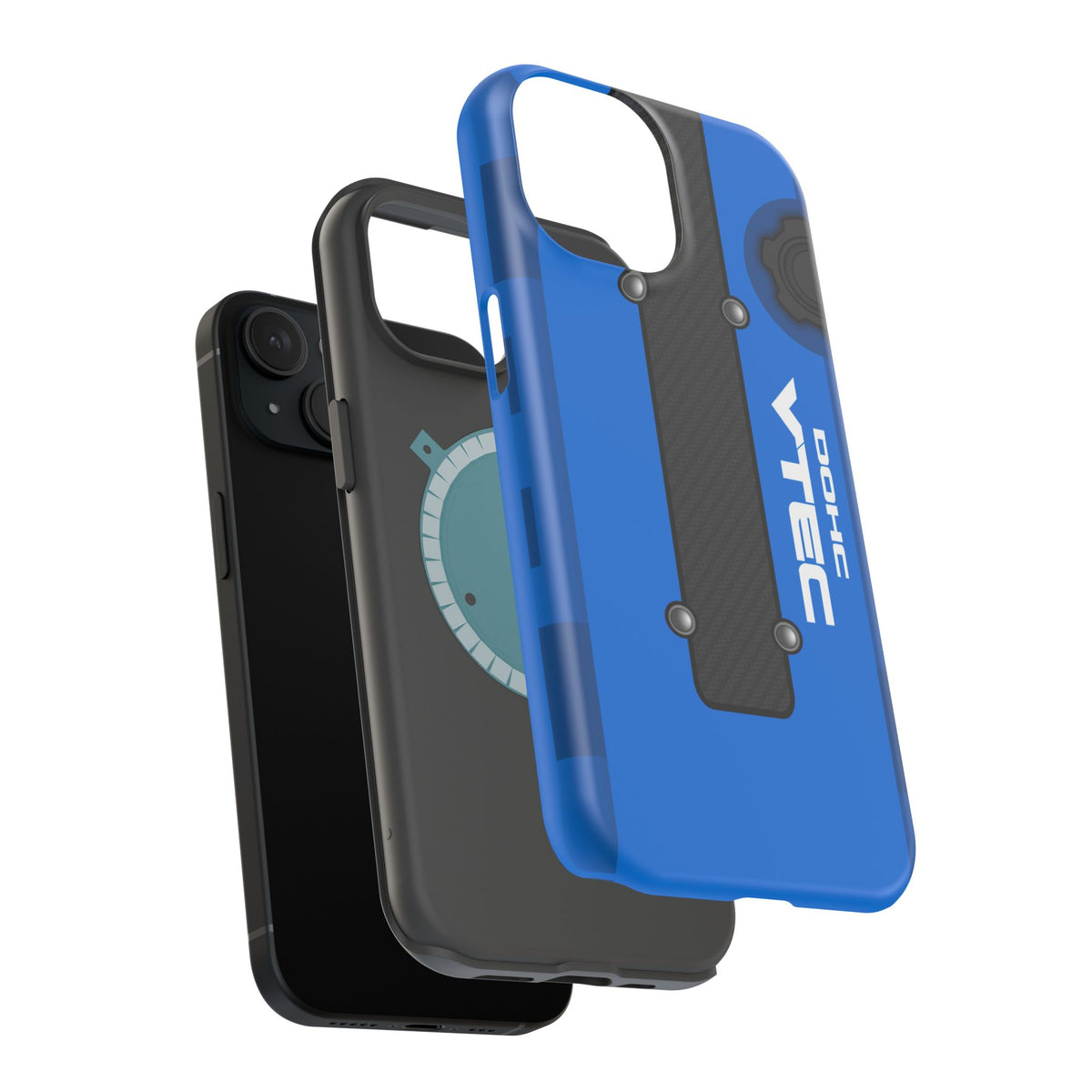 Blue B Series Engine Phone Case
