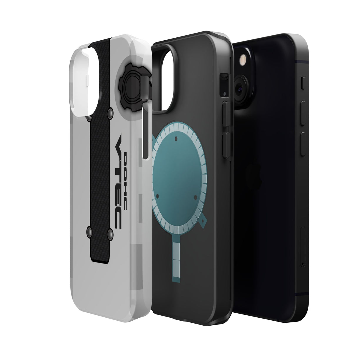 White B Series Engine Phone Case