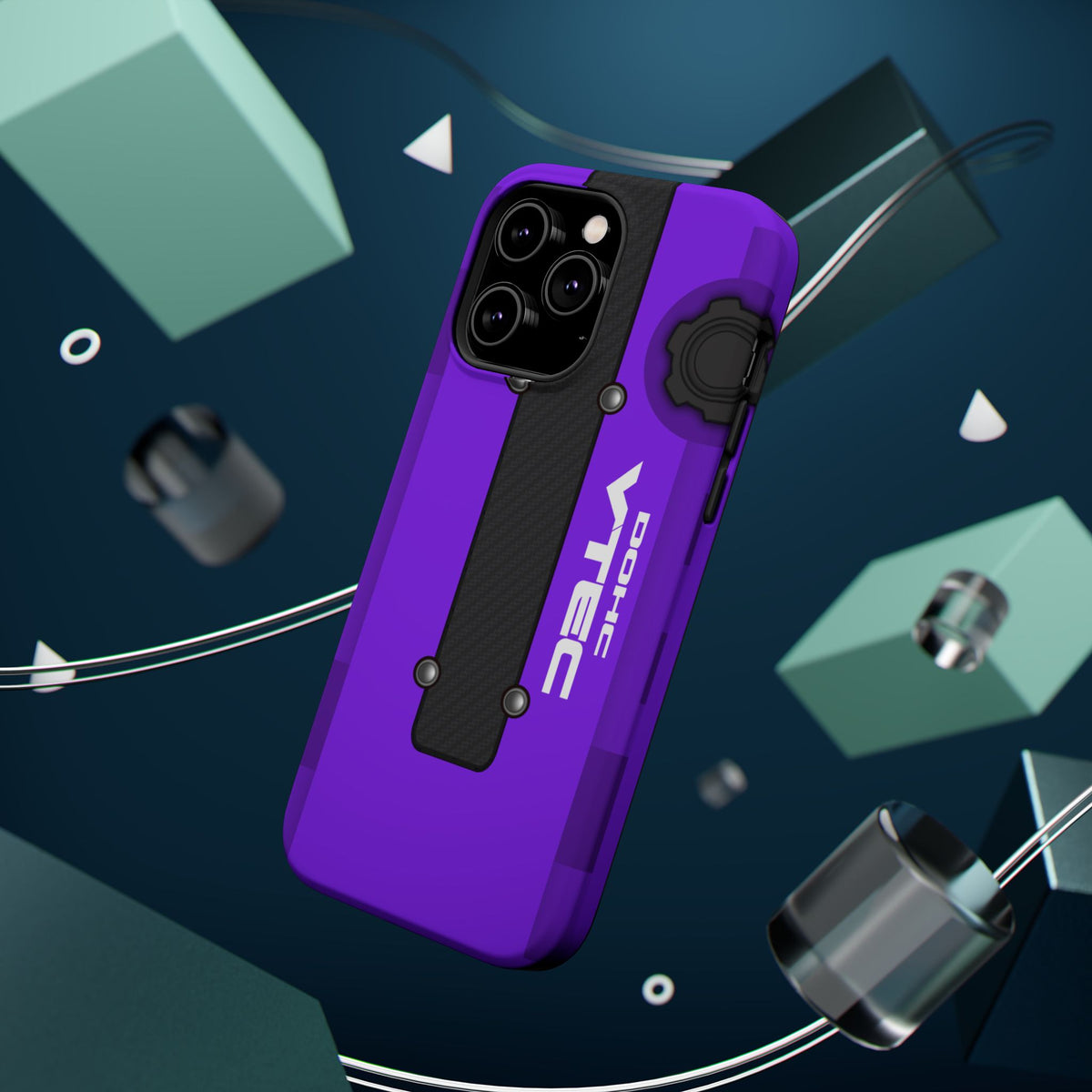 Purple B Series Engine Phone Case
