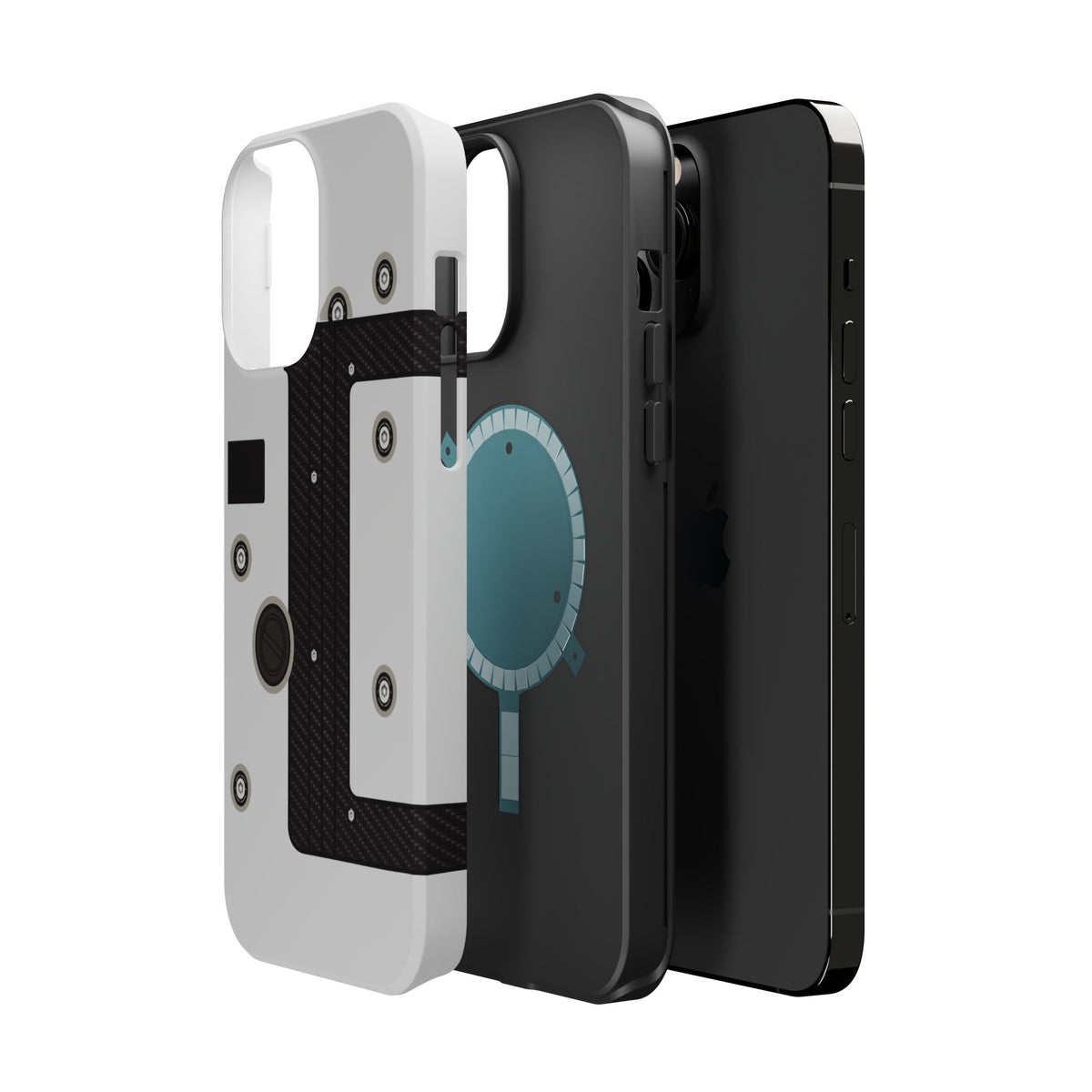 White K Series Engine Phone Case