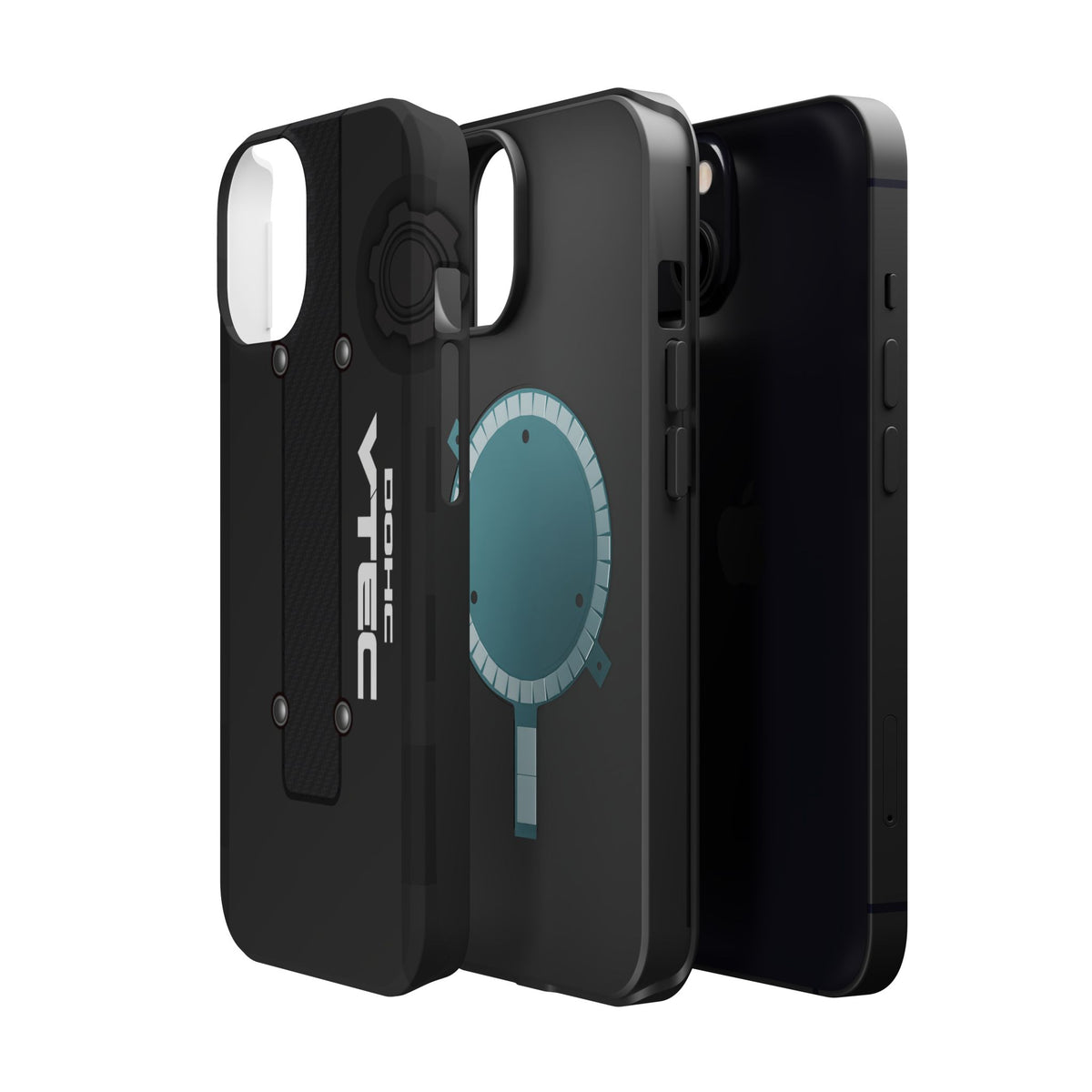 Black B Series Engine Phone Case