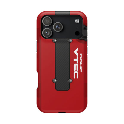 Red B Series Engine Phone Case
