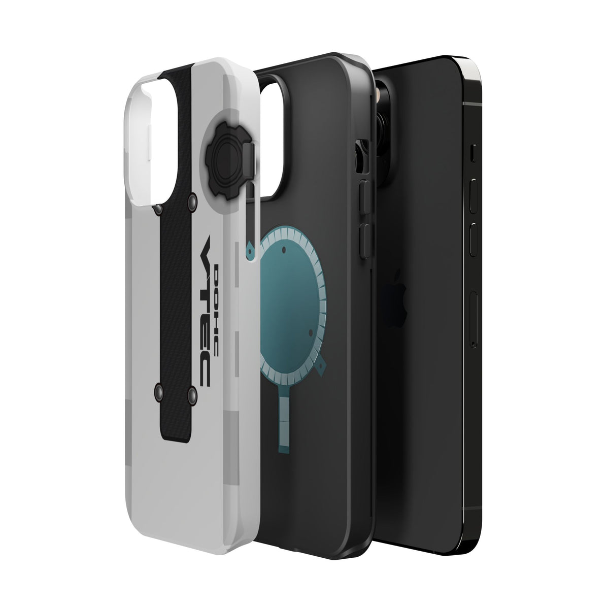 White B Series Engine Phone Case