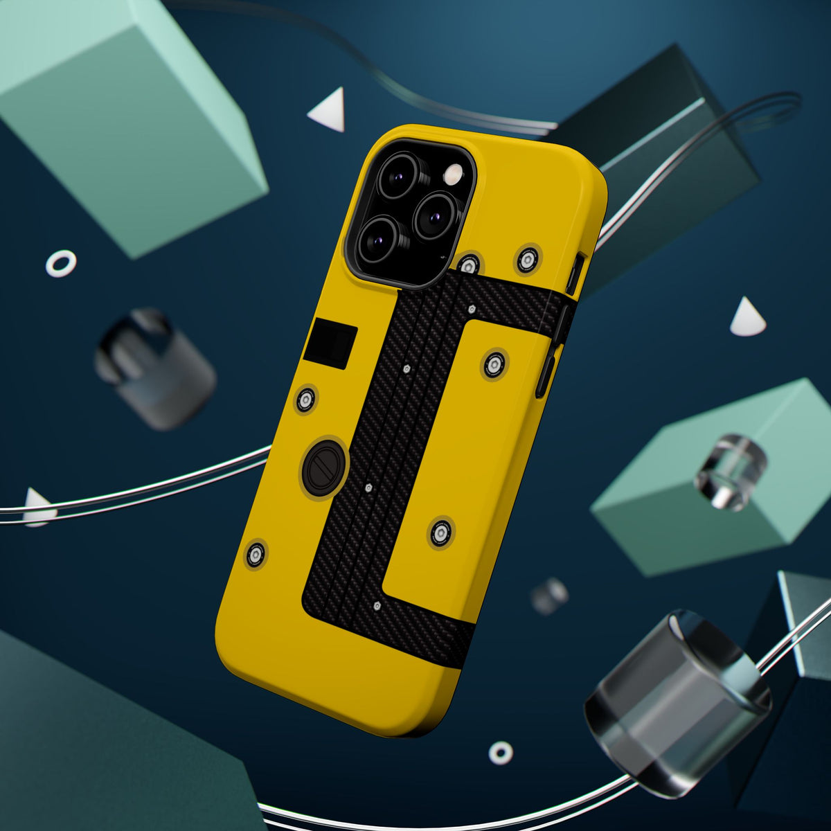 Yellow K Series Engine Phone Case