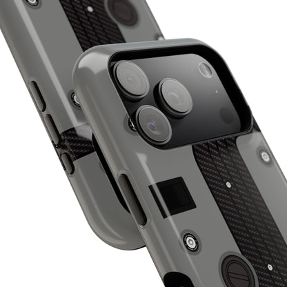 Gray K Series Engine Phone Case